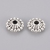 Tibetan Style Bicone Spacer Beads X-LF0641Y-2