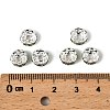 Brass Grade A Rhinestone Spacer Beads RB-A014-Z8mm-07S-3