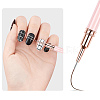 5Pcs Plastic Nail Art Line Brush AJEW-WH20816-069A-3