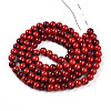 Baking Paint Glass Beads X1-DGLA-N012-8mm-10-2