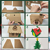  6 Sets 2 Style Unfinished Cardboard 3D Puzzles AJEW-NB0005-36-3