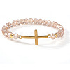 Glass Beads Stretch Bracelet UJ8716-2-1