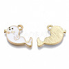 Alloy Enamel Pendants PALLOY-N170-028C-NR-2