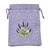 Burlap Cloth Drawstring Bags for Gift ABAG-P016-01A-02-1