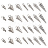70Pcs 7 Style 304 & 201 Stainless Steel Pendants STAS-AR0002-06-1