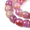 Dyed Natural White Jade Beads Strands G-T138-D07-3