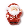 Christmas Theme Opaque Resin Cabochons RESI-E043-01M-1