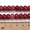 Dyed Imitation Gemstone Glass Beads Strands GL-Z001-03B-03-4