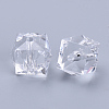 Transparent Acrylic Beads TACR-Q259-6mm-V01-3
