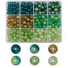 300Pcs 6 Colors Spray Painted Crackle Glass Beads CCG-SZ0001-11D-1