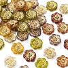 Plating Acrylic Beads PACR-YW0001-09-3