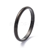 2mm Polished Plain Dome Finger Ring for Girl Women RJEW-C012-05G-EB-3