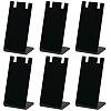 10Pcs L Shaped Acrylic Single Dangle Earring Display Stands ODIS-SC0001-07-1