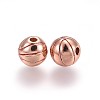 Brass Enamel Beads KK-L179-07RG-2