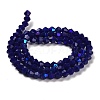 Opaque Solid Color Imitation Jade Glass Beads Strands LS-EGLA-A039-P4mm-L10-2