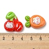 Rabbit Theme Opaque Resin Decoden Cabochons RESI-F052-B03-3