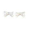 Natural White Shell Connector Charms SSHEL-N003-141-4