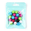 Macaron Color Plastic Yin-yang Resealable Bags OPP-N001-01A-02-3