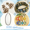 623Pcs 7 Style Glass Bugle Beads SEED-PH0002-12-6