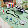 20 Rolls 20 Colors Round Polyester Cord OCOR-PH0004-83B-5