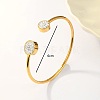 201 Stainless Steel Cuff Bangles LS-JP1747-4