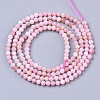 Natural Pink Opal Beads Strands G-R462-018A-A-2