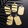 PVD Vacuum Plating 304 Stainless Steel Big Pendants STAS-I140-19E-G-7