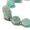Natural Amazonite Beads Strands G-P534-A07-01-4