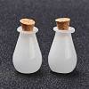 Glass Cork Bottles Ornament AJEW-O032-02J-2