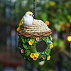 Resin Hanging Bird's Nests BIRD-PW0001-071-3