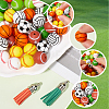 DIY Sports Ball Keychain Making Kit DIY-SP0001-48-6