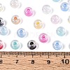 FGB Inside Colours Transparent Glass Seed Beads SEED-T009-01M-4