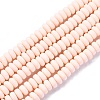 Handmade Polymer Clay Beads Strands X-CLAY-N008-008-13-4