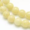 Natural Mashan Jade Round Beads Strands G-D263-4mm-XS06-2