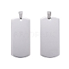 Tarnish Resistant 304 Stainless Steel Big Pendants STAS-I140-19B-S-2