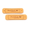 PU Leather Label Tags DIY-H131-A04-1