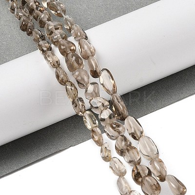 Natural Smoky Quartz Beads Strands G-H085-D01-01-1
