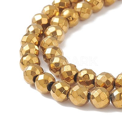 Non-Magnetic Synthetic Hematite Beads Strands G-Q663-1-1