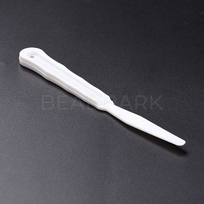 Plastic Oil Painting Scraper Knife AJEW-L083-01-1