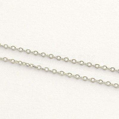 Tarnish Resistant 304 Stainless Steel Cable Chains CHS-Q001-10-1