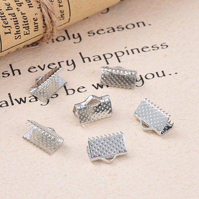 Iron Ribbon Crimp Ends IFIN-YW0001-13P-LF-1