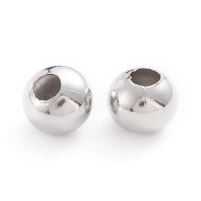 Tarnish Resistant 304 Stainless Steel Beads STAS-G230-P06-1