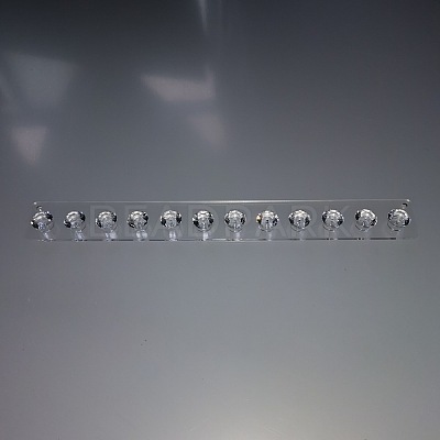 Wall Mounted Acrylic Necklace Holder PW-WG12568-02-1