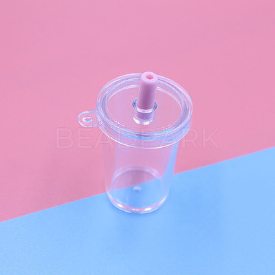 Plastic Big Pendants LS-KY-WH0025-01-1