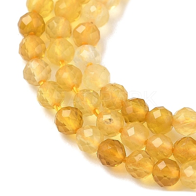 Natural Yellow Opal Beads Strands G-D306-A05-2mm-1