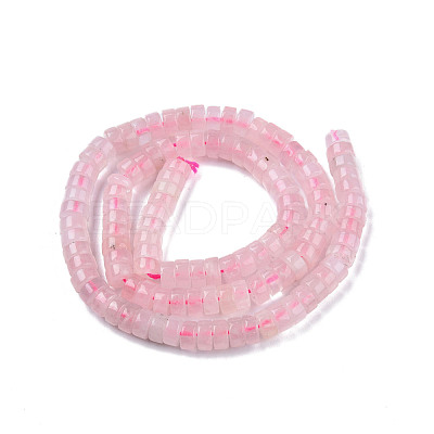 Natural Madagascar Rose Quartz Beads Strands G-N326-148A-1