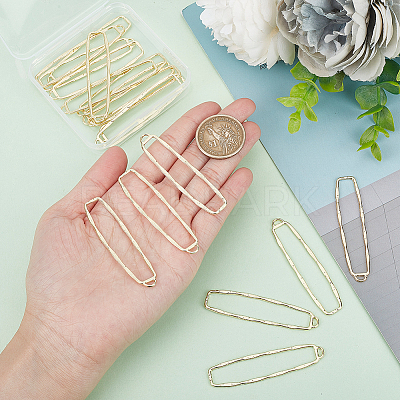 20Pcs Alloy Open Back Bezel Big Pendants FIND-CA0005-77-1