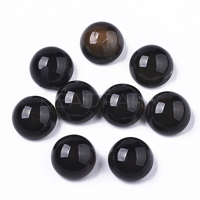 Translucent Glass Cabochons GLAA-T023-03E-1