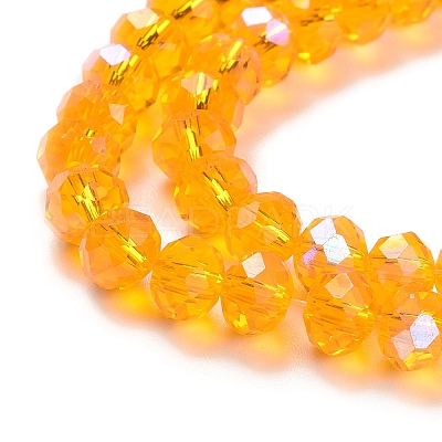 Electroplate Glass Beads Strands EGLA-A034-T4mm-L11-1
