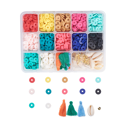 DIY Jewelry Kit CLAY-JP0001-05A-1